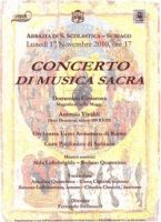 Leggi tutto: Concerto di Musica Sacra  - 1 novembre 2010