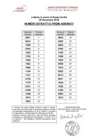Leggi tutto: Lotteria di Santa Cecilia 2016 - Numeri estratti
